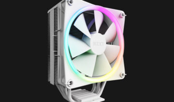 NZXT T120 RGB CPU Air Cooler – White