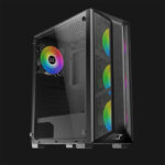 Xigmatek Trio Tempered Glass ARGB Mid Tower Chassis