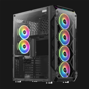 Xigmatek Overtake Tempered Glass ARGB Super Tower Chassis AY120