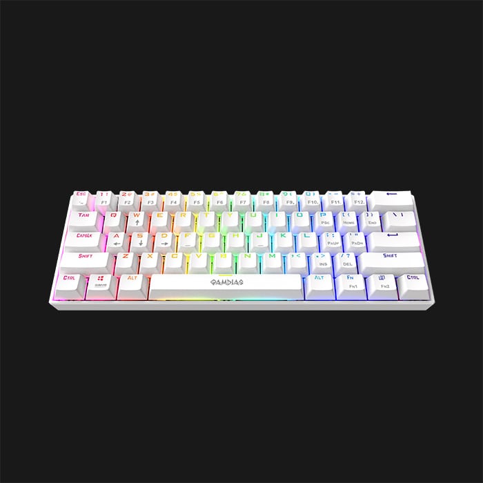 Gamdias Hermes E3 White RGB Mechanical Gaming Keyboard - Image 2