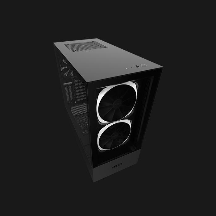 NZXT H510 Elite Mid-Tower Computer Case - Matte Black - Image 3