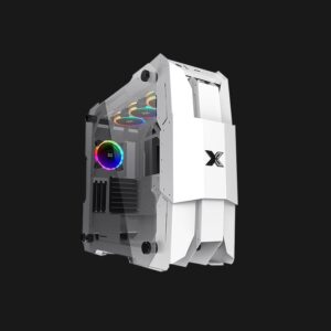 Xigmatek X7 White Super Tower E-ATX Tempered Glass Chassis
