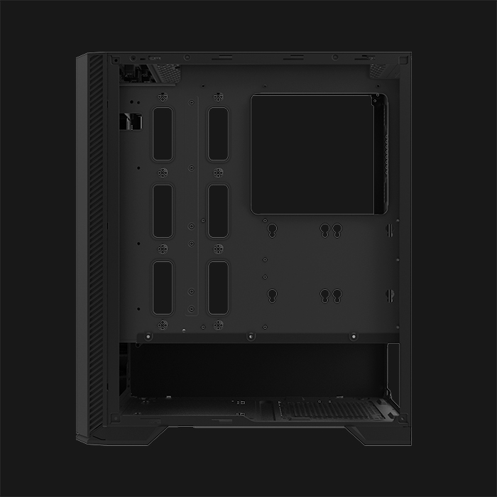 Xigmatek Sirocon III Tempered Glass ARGB Mid Tower Chassis - Image 9