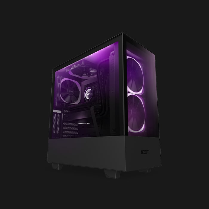 NZXT H510 Elite Mid-Tower Computer Case - Matte Black - Image 2