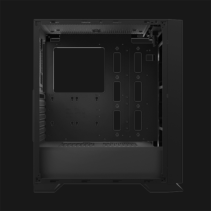 Xigmatek Sirocon III Tempered Glass ARGB Mid Tower Chassis - Image 10