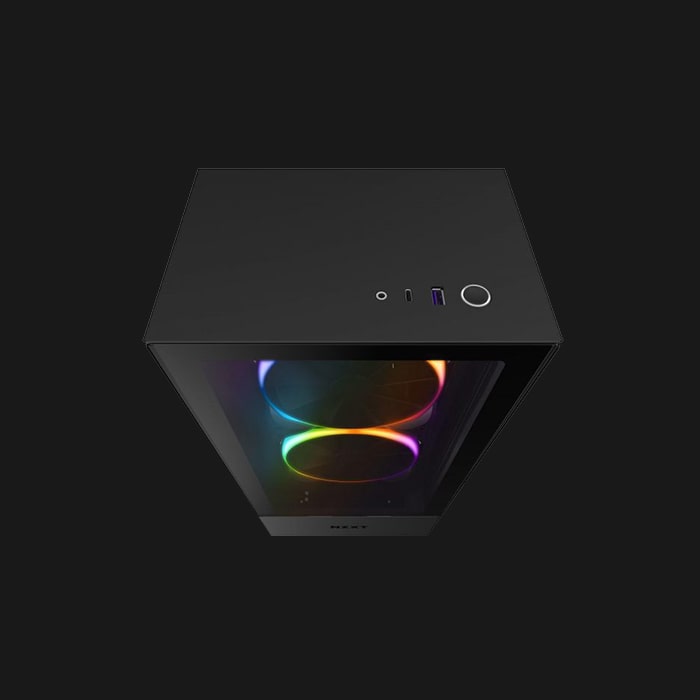 NZXT H510 Elite Mid-Tower Computer Case - Matte Black - Image 11