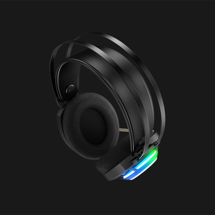 Gamdias Hebe E3 RGB Stereo Lighting Gaming Headset - Image 3