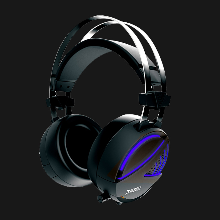Gamdias Hebe E1 RGB Stereo Lighting Gaming Headset - Image 3