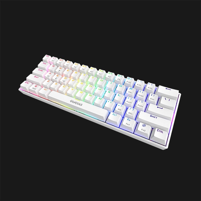 Gamdias Hermes E3 White RGB Mechanical Gaming Keyboard - Image 4