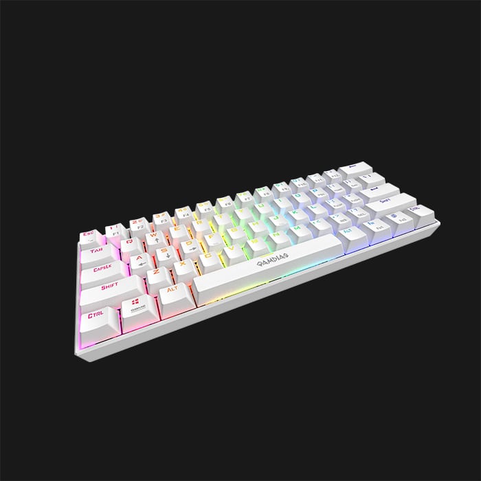 Gamdias Hermes E3 White RGB Mechanical Gaming Keyboard - Image 5