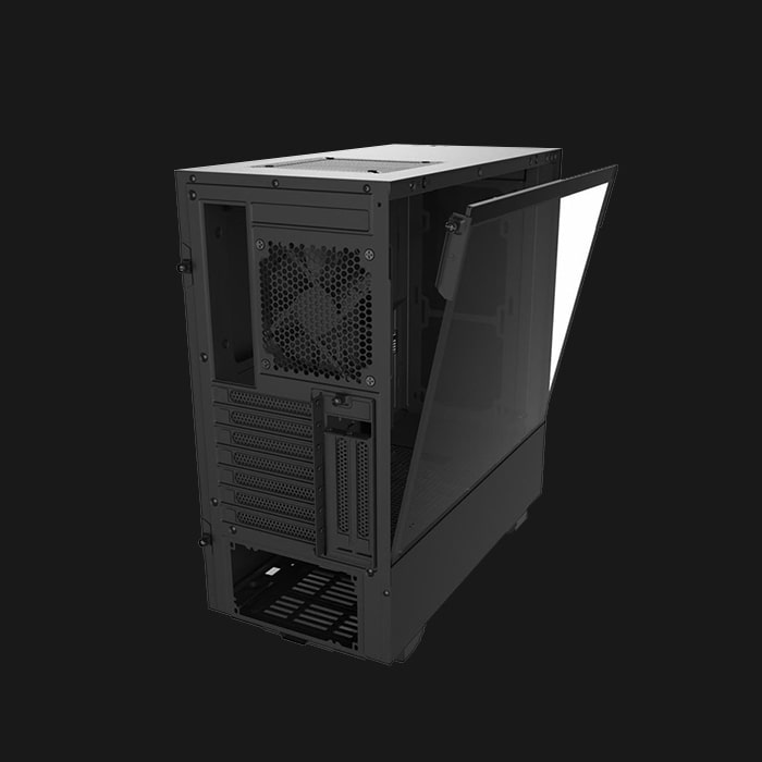 NZXT H510i Black Steel Tempered Glass ATX Mid-Tower Computer Case - Image 4