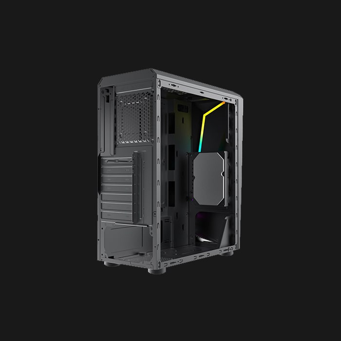 Xigmatek Vortex Tempered Glass ARGB Mid Tower Chassis - Image 6