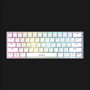 Gamdias Hermes E3 White RGB Mechanical Gaming Keyboard
