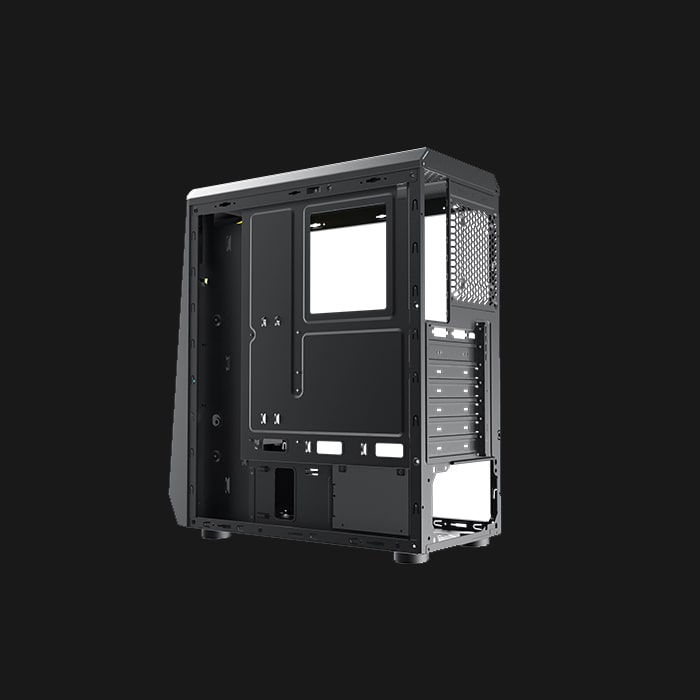 Xigmatek Vortex Tempered Glass ARGB Mid Tower Chassis - Image 7