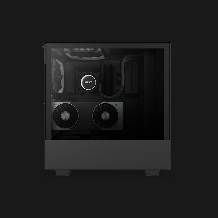 NZXT H510 Elite Mid-Tower Computer Case - Matte Black - Image 6