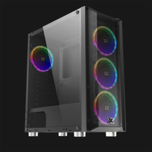 Xigmatek Grip Tempered Glass ARGB Mid Tower Chassis