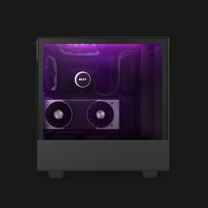 NZXT H510 Elite Mid-Tower Computer Case - Matte Black - Image 5