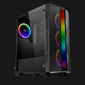 Xigmatek Trident Tempered Glass ARGB Mid Tower Chassis