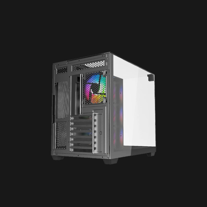 Thunder Battle Station TGC-666 ATX Gaming Case - Black - Image 2