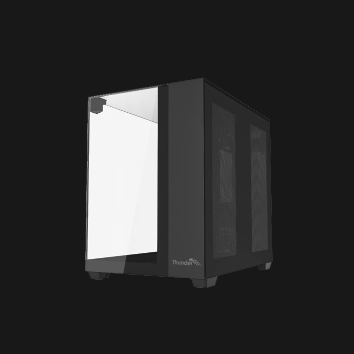 Thunder Battle Station TGC-666 ATX Gaming Case - Black - Image 7