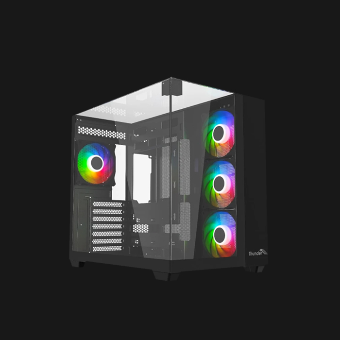 Thunder Battle Station TGC-666 ATX Gaming Case - Black