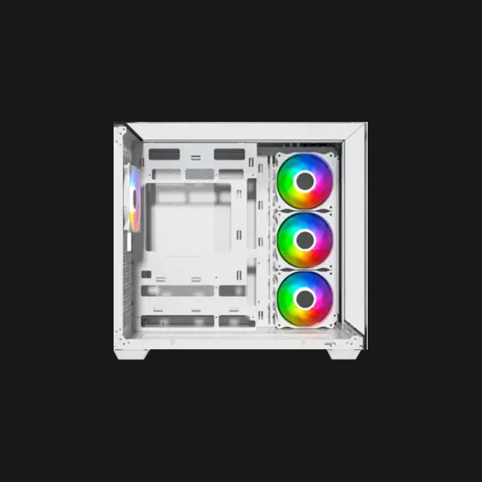 Thunder Battle Station TGC-666 ATX Gaming Case - White - Image 3