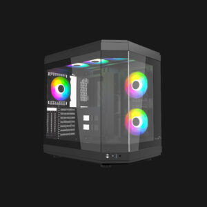 Thunder Carbon TGC-639B ATX Gaming Case - Black