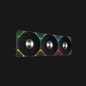 Thunder Ember TCS-45B 3 Pack Black – (ARGB 120mm LED PWM Daisy-Chain)