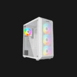 Thunder Furor Next Level TGC-225w ARGB ATX Case – White