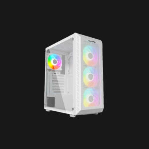 Thunder Furor Next Level TGC-225w ARGB ATX Case – White