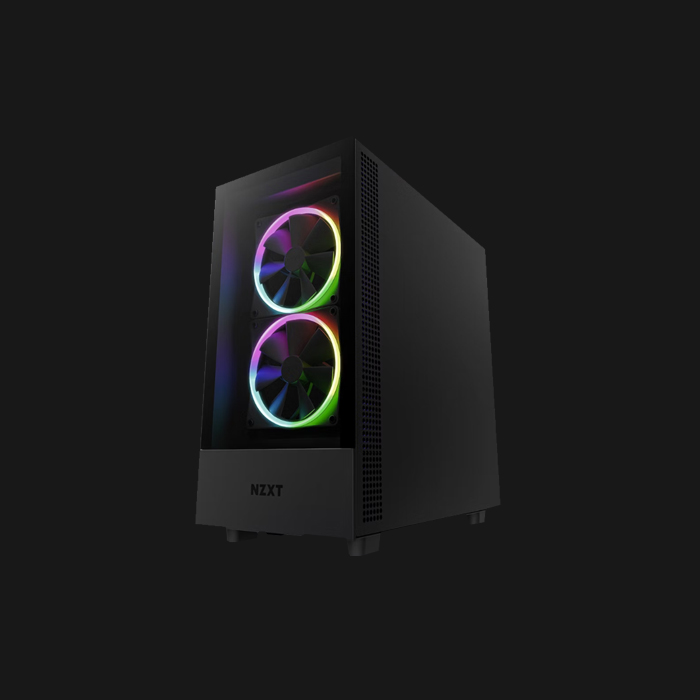 NZXT H5 Elite Compact ATX Mid-Tower PC Gaming Case Black - Image 3