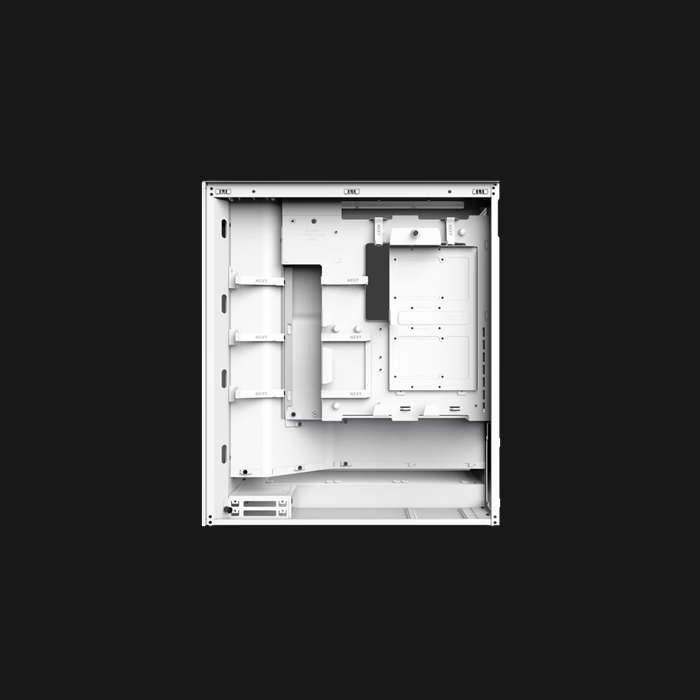 NZXT H7 Flow Mid-Tower ATX Airflow Case - White - Image 6