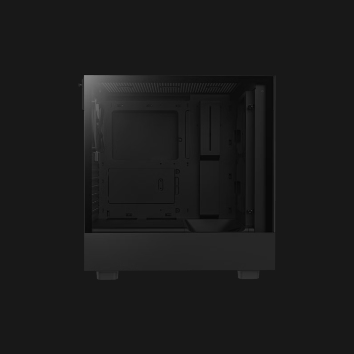 NZXT H5 Flow High Airflow Gaming PC Case - Black - Image 2
