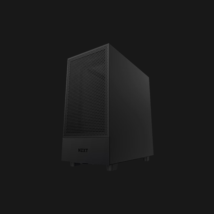 NZXT H5 Flow High Airflow Gaming PC Case - Black - Image 3