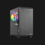 Gamdias Mars M2 Tempered Glass RGB Micro-Tower Chassis