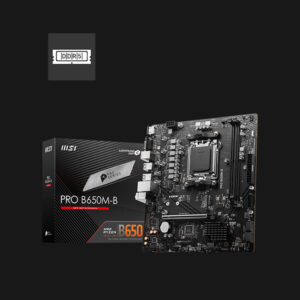 MSI PRO B650M-B DDR5 AM5 Ryzen 8000/7000 Series microATX Motherboard