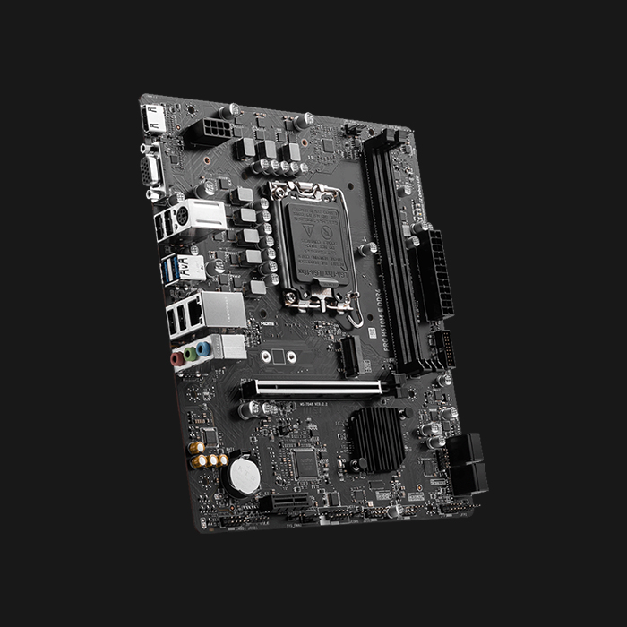 MSI PRO H610M-E DDR4 Intel 12th Gen microATX Motherboard - Image 3
