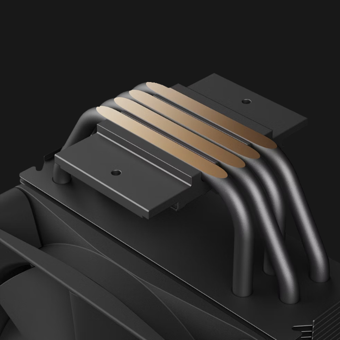 NZXT T120 RGB CPU Air Cooler - Black - Image 3