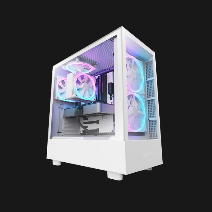 NZXT T120 RGB CPU Air Cooler - White - Image 5