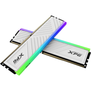 XPG Spectrix D35G RGB 32GB (2x16GB) 3600MHz C18 DDR4 DRAM Desktop Memory - White