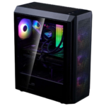 XPG Valor Air Plus ARGB Mid-Tower ATX Case - Black