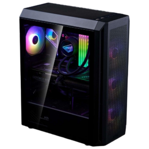 XPG Valor Air Plus ARGB Mid-Tower ATX Case - Black