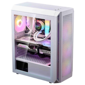XPG Valor Air Plus ARGB Mid-Tower ATX Case - White