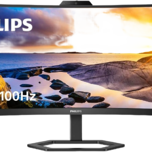 Philips 34E1C5600HE - 100Hz 2K 1440p WQHD VA 34" Curved LCD Monitor with Windows Hello Webcam