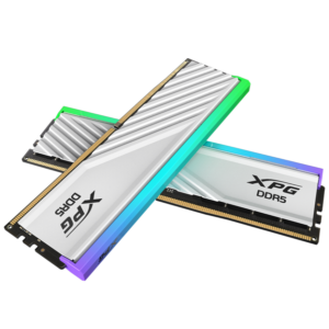 XPG Lancer Blade RGB 64GB (2x32GB) 6000MHz C30 DDR5 DRAM Memory - White