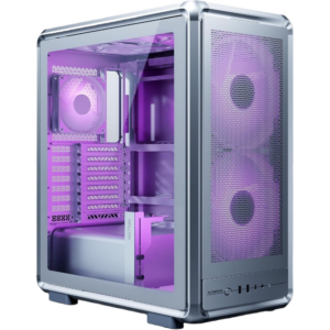 Cooler Master MasterFrame 500 Mesh aRGB Silver Freeform 2.0 Modular Platform Open-Air ATX Mid-Tower Case