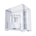 Lian Li O11 Vision Compact White Steel Tempered Glass ATX Mid Tower Computer Gaming Case