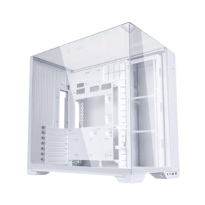Lian Li O11 Vision Compact White Steel Tempered Glass ATX Mid Tower Computer Gaming Case