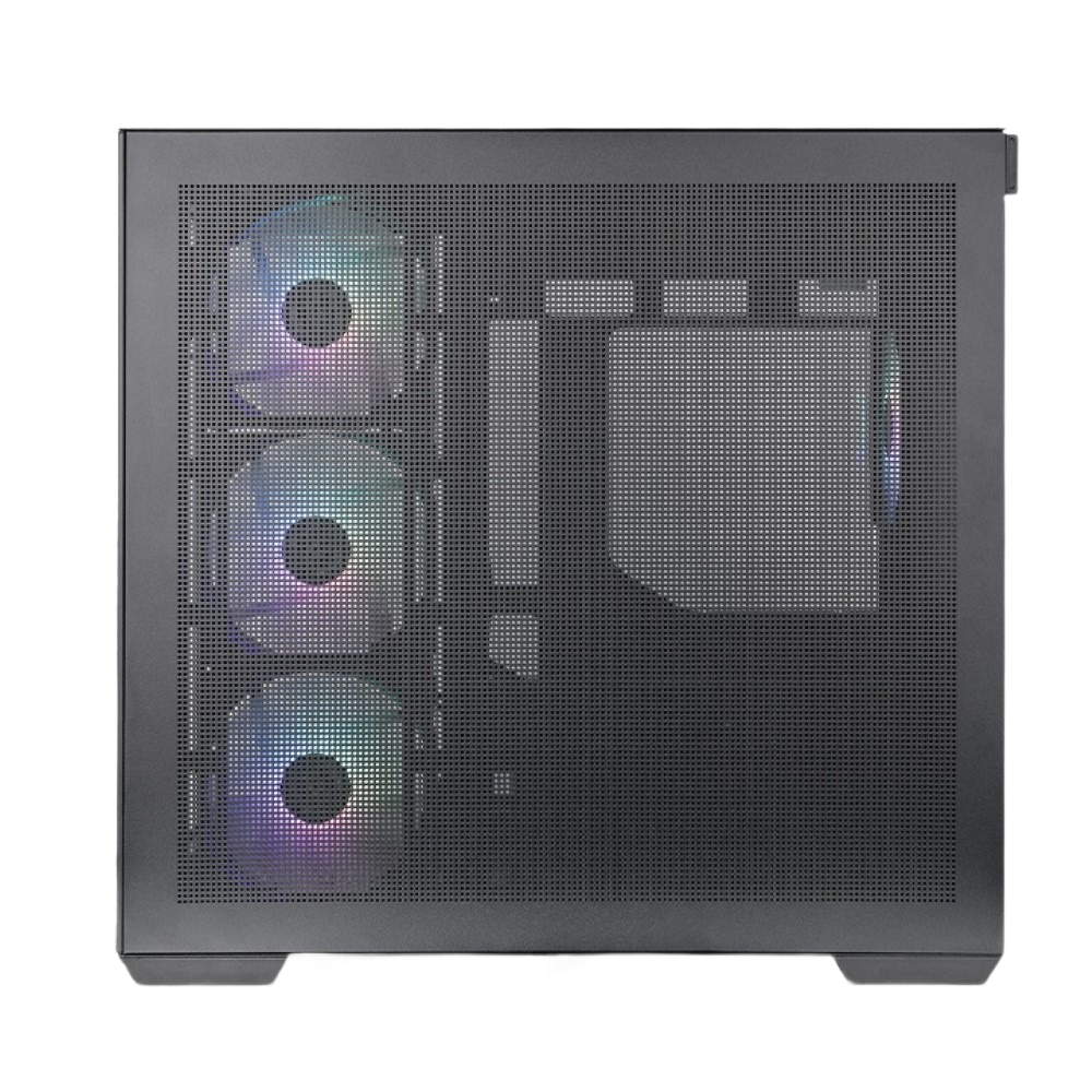 Thermaltake View 380 TG ARGB Mid Tower Gaming Case – Balck - Image 3