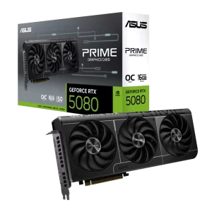Asus The SFF-Ready Prime RTX 5080 OC Edition 16GB GDDR7 Graphics Card